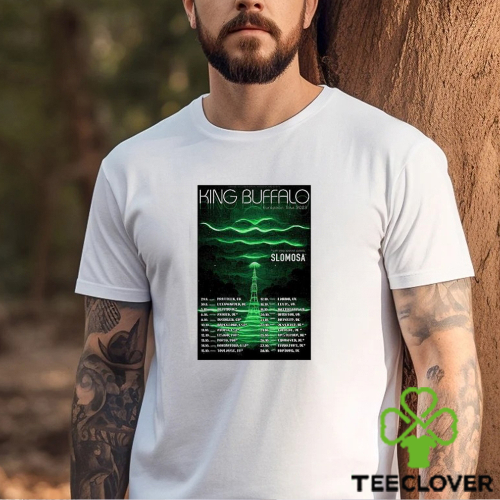 King Buffalo Concert 2023 Live Tour Dates Poster shirt King Buffalo Concert 2023 Live Tour Dates Poster shirt