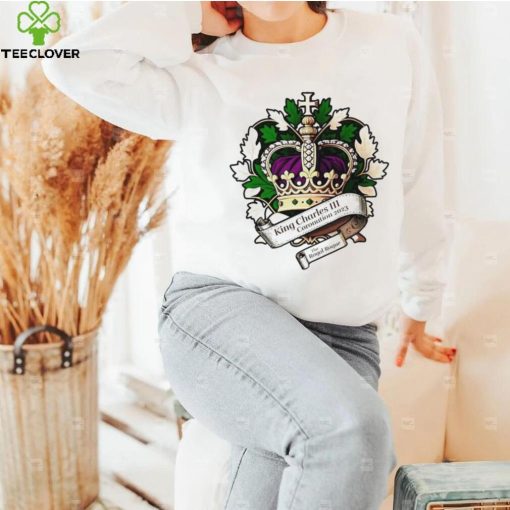 King Charles III Coronation 2023 logo shirt