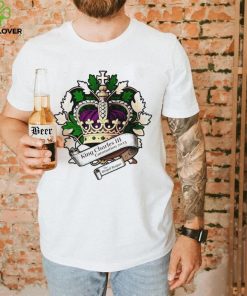 King Charles III Coronation 2023 logo shirt