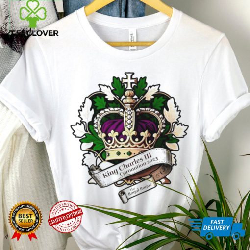 King Charles III Coronation 2023 logo shirt