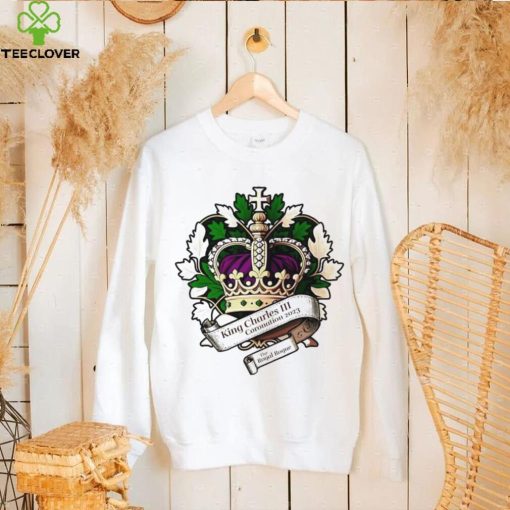 King Charles III Coronation 2023 logo shirt
