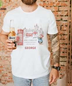 King Charles III Coronation day 6th may 2023 George shirt