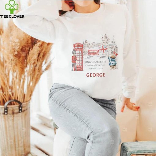 King Charles III Coronation day 6th may 2023 George shirt