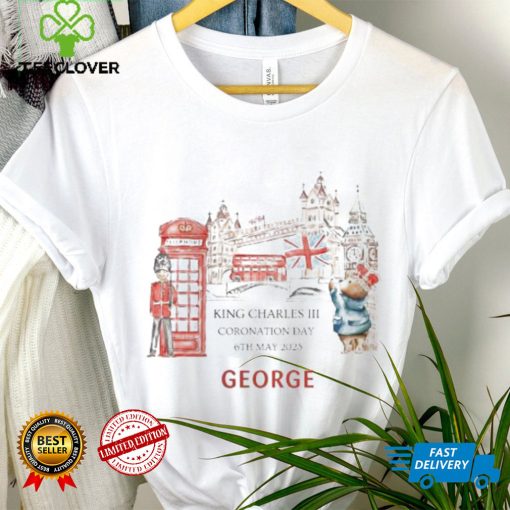 King Charles III Coronation day 6th may 2023 George shirt