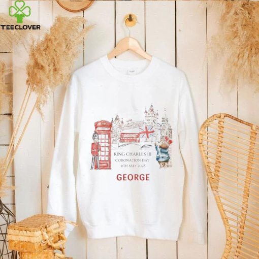 King Charles III Coronation day 6th may 2023 George shirt