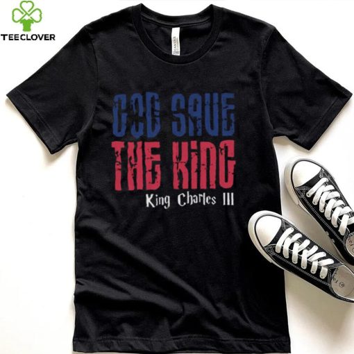 King Charles III God Save the King T Shirt