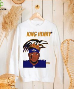 King Derrick Henry Baltimore Ravens Football 2024 logo shirt