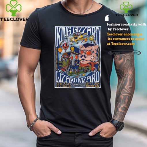 King Gizzard And The Lizard Wizard Tour In Chicago IL On Sep 1 2024 Poster Shirt