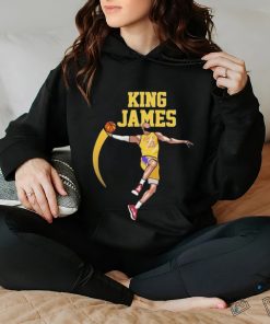 King James Basketball Player Los Angeles Lakers NBA shirt