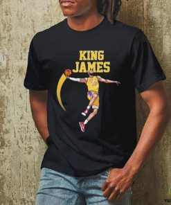 King James Basketball Player Los Angeles Lakers NBA shirt