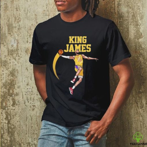 King James Basketball Player Los Angeles Lakers NBA shirt