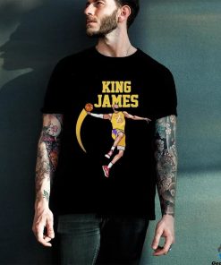 King James Basketball Player Los Angeles Lakers NBA shirt
