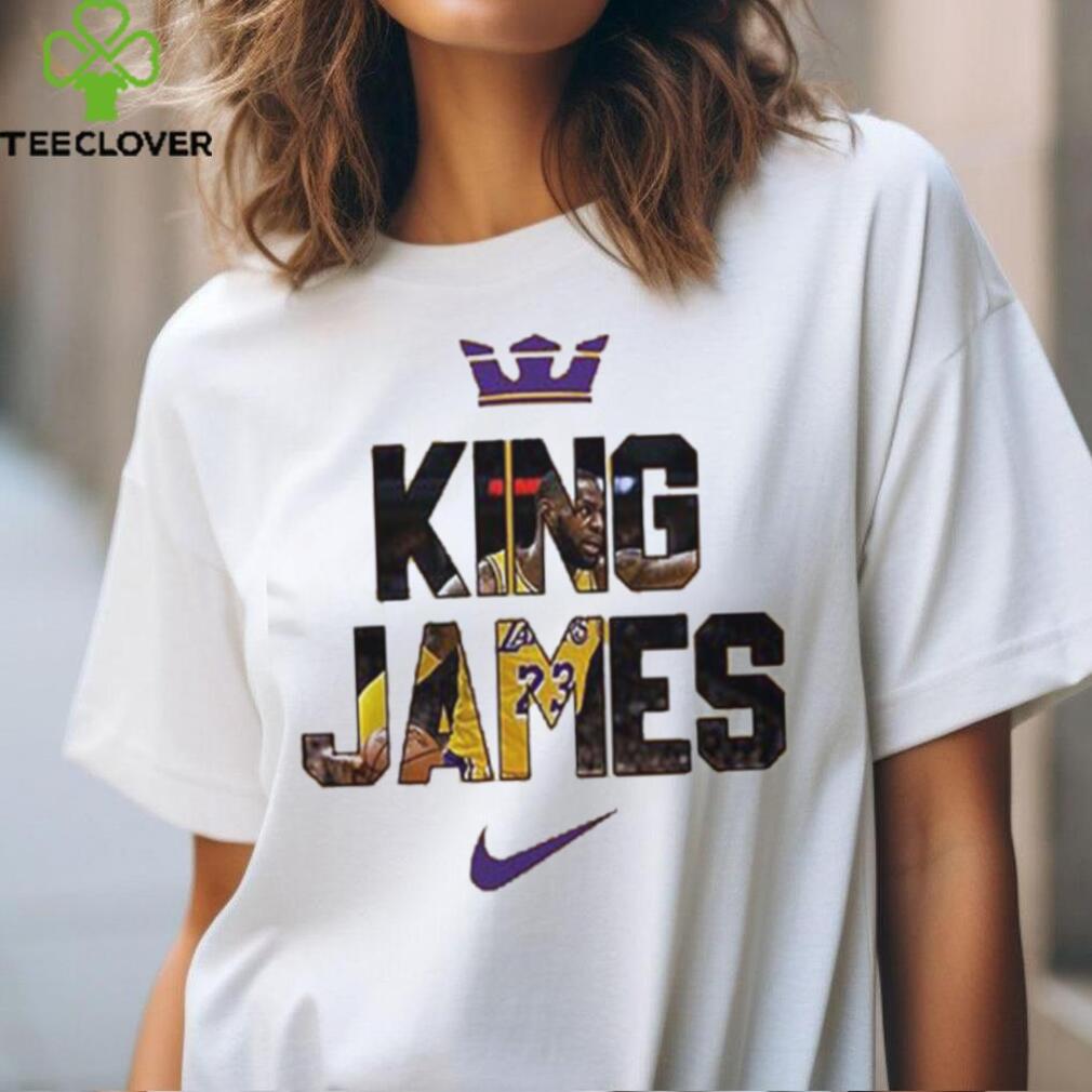 King James Nike Lebron James Los Angeles Lakers Shirt