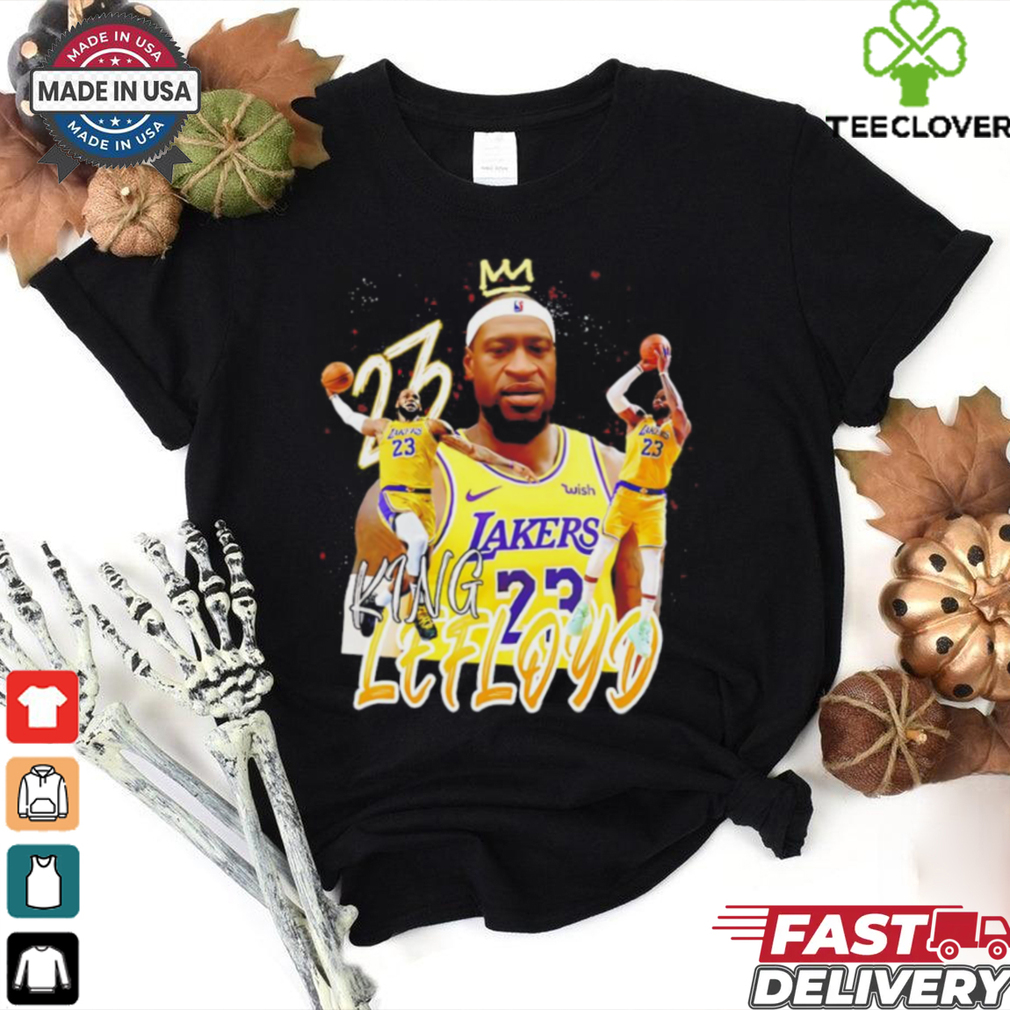 King LeFloyd George Floyd x LeBron James shirt King LeFloyd George Floyd x LeBron James shirt