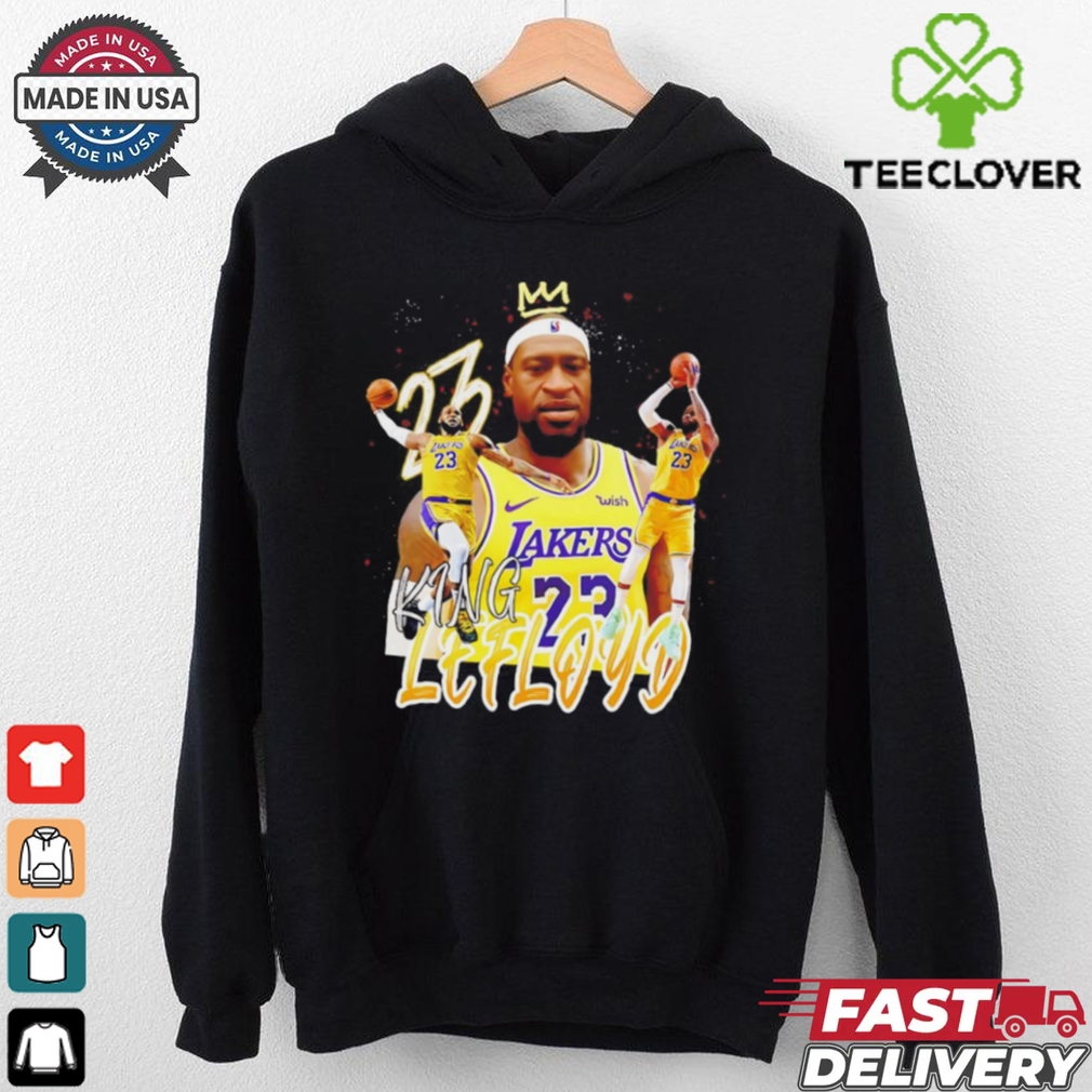 King LeFloyd George Floyd x LeBron James shirt King LeFloyd George Floyd x LeBron James shirt