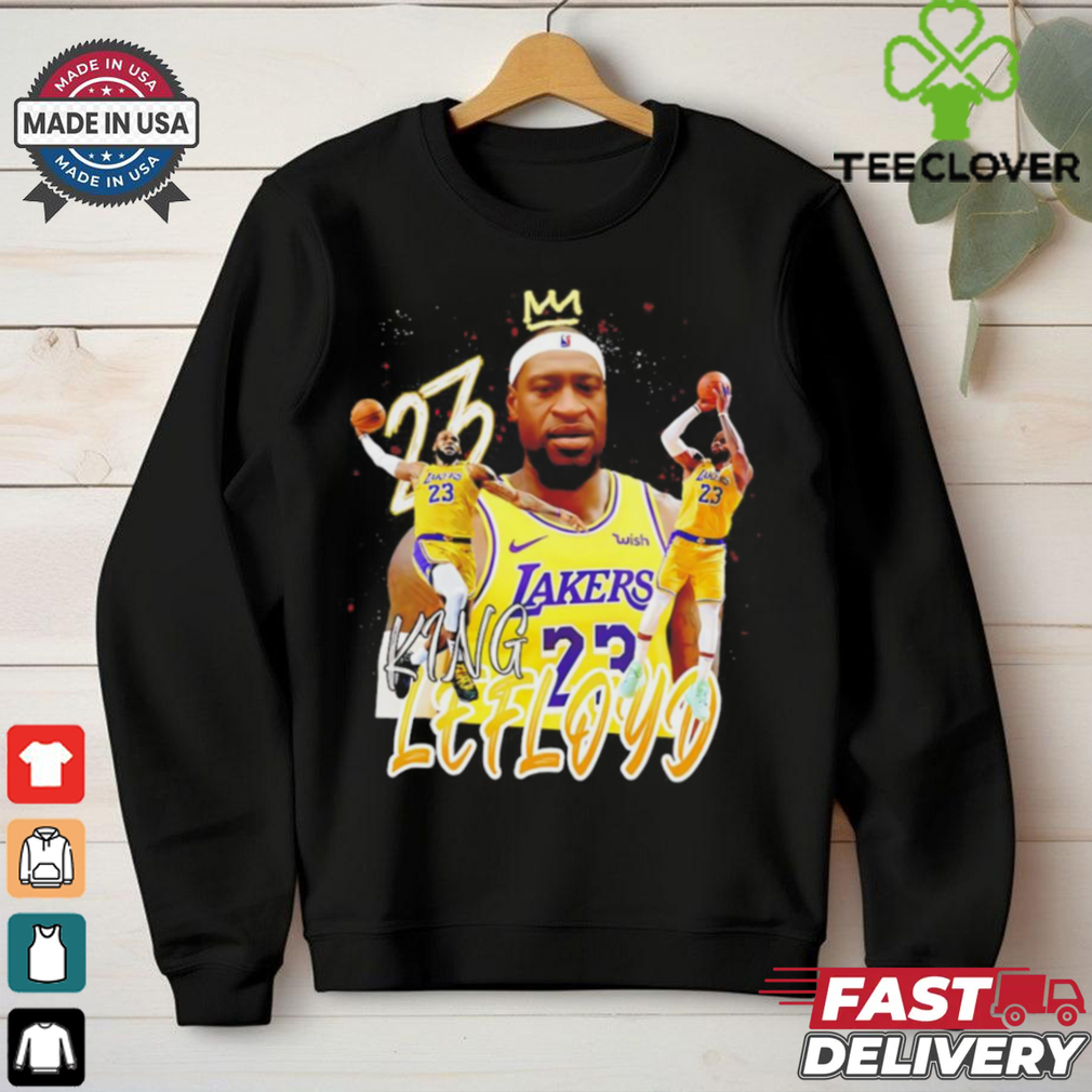 King LeFloyd George Floyd x LeBron James shirt King LeFloyd George Floyd x LeBron James shirt