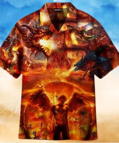 King Of Hell Lucifer Hawaiian Shirt