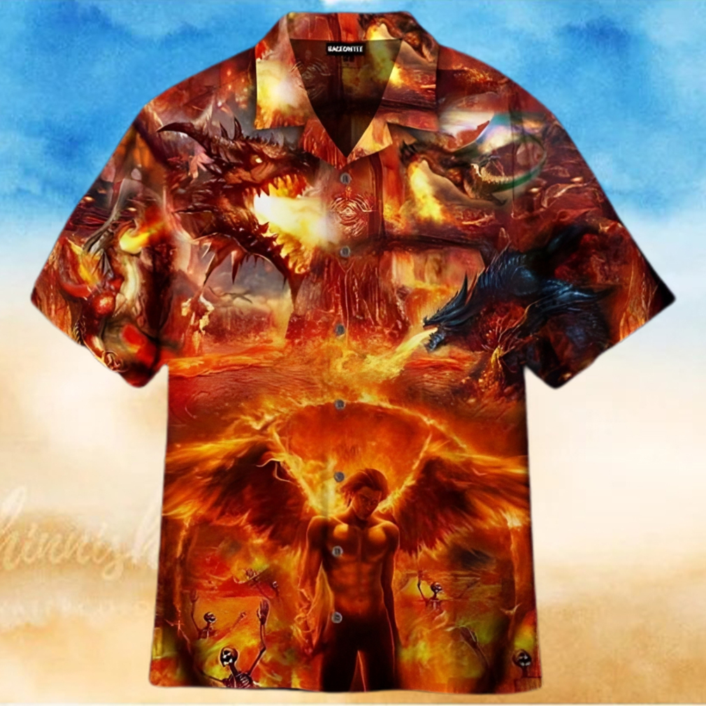 King Of Hell Lucifer Hawaiian Shirt
