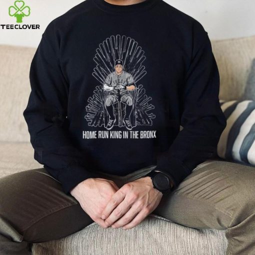 King Of Throne Aaron Judge Home Run King In The Bronx Shirt