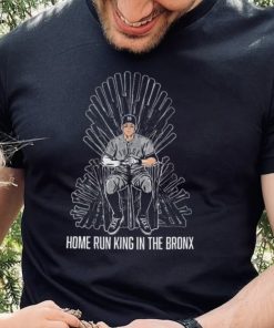 King Of Throne Aaron Judge Home Run King In The Bronx Shirt