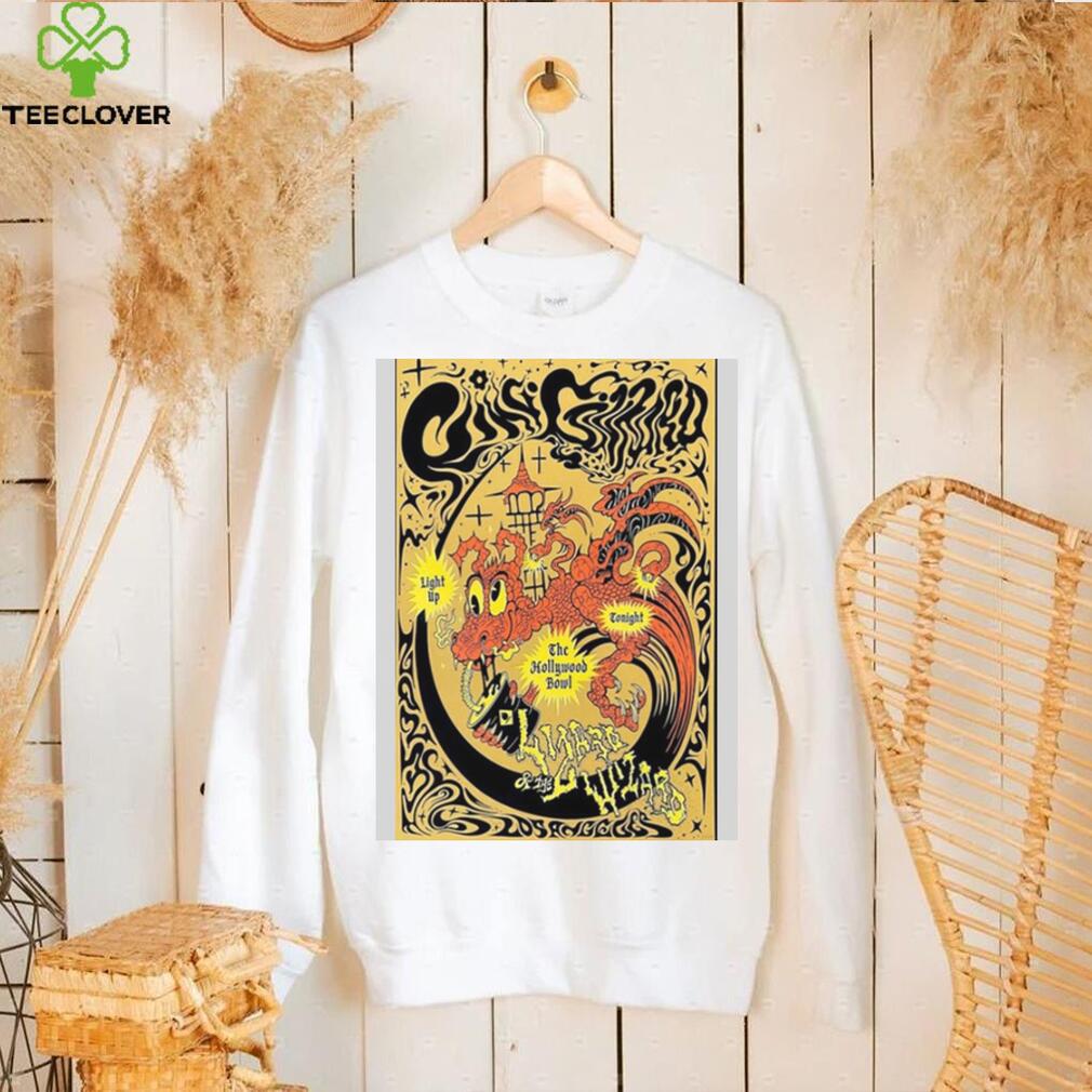 King gizzard and the lizard wizard at the hollywood bowl tonight poster art poster design T shirt King gizzard and the lizard wizard at the hollywood bowl tonight poster art poster design T shirt