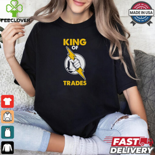 King of Trades Electrician shirt