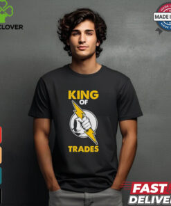 King of Trades Electrician shirt
