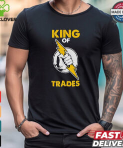 King of Trades Electrician shirt