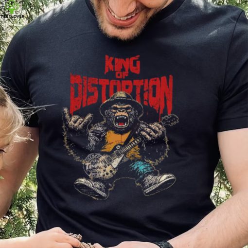 King of distortion monkey hoodie, sweater, longsleeve, shirt v-neck, t-shirt