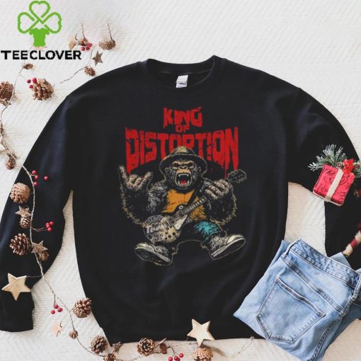 King of distortion monkey hoodie, sweater, longsleeve, shirt v-neck, t-shirt