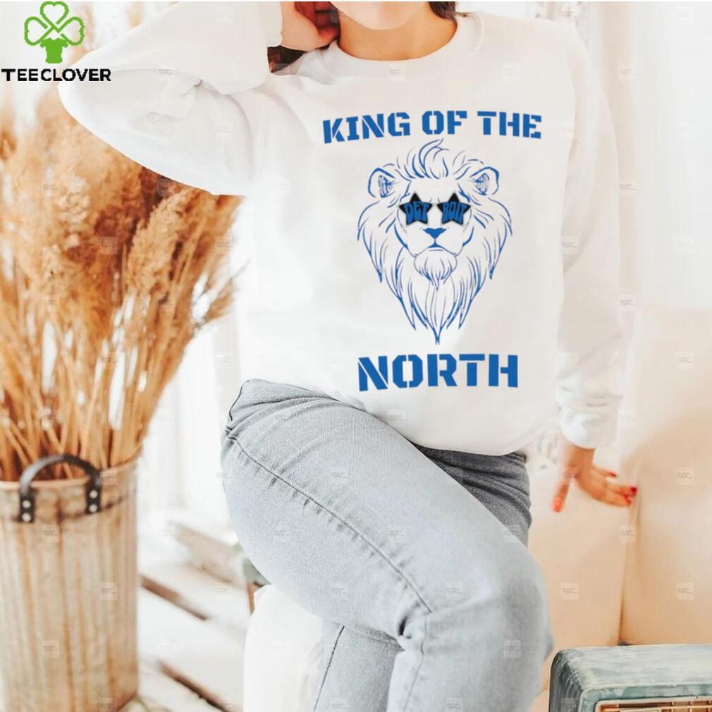 King of the North Detroit Lions mascot funny shirt King of the North Detroit Lions mascot funny shirt