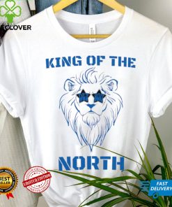 King of the North Detroit Lions mascot funny shirt 1 King of the North Detroit Lions mascot funny shirt
