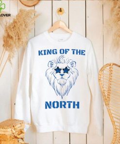 King of the North Detroit Lions mascot funny shirt 2 King of the North Detroit Lions mascot funny shirt