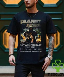 Kingdom Of The Planet Of The Apes 56th Anniversary 1968 2024 Thank You For The Memories T Shirt