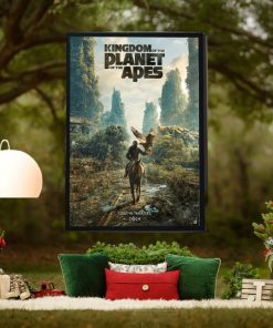 Kingdom Of The Planet Of The Apes Only In Theaters 2024 Home Decor Poster Canvas