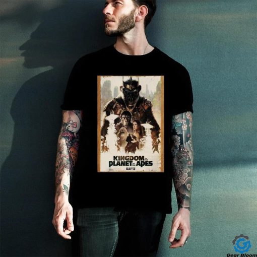 Kingdom Of The Planet Of The Apes Releasing In Theaters May 10 Home Decor Poster Shirt