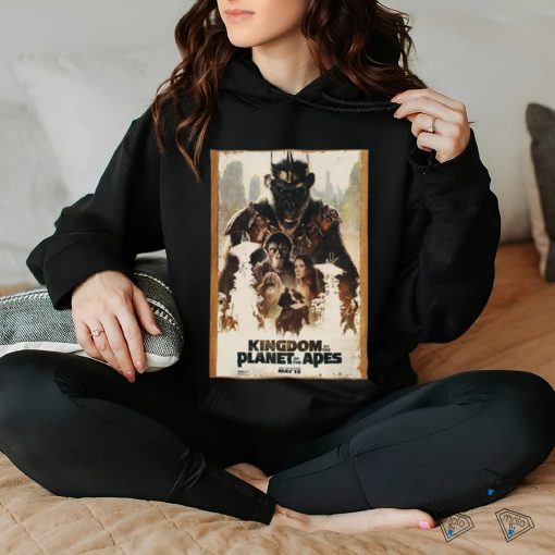 Kingdom Of The Planet Of The Apes Releasing In Theaters May 10 Home Decor Poster Shirt