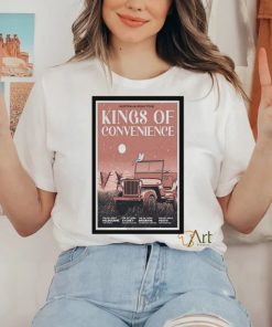 Kings Of Convenience Australia 2024 Poster Shirt