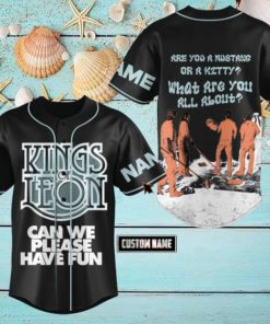 Kings Of Leon Can We Please Have Fun Custom Baseball Jersey