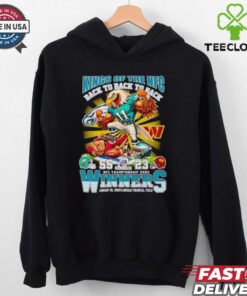 Kings of the NFC back to back NFC Championship 2025 winners signatures shirt