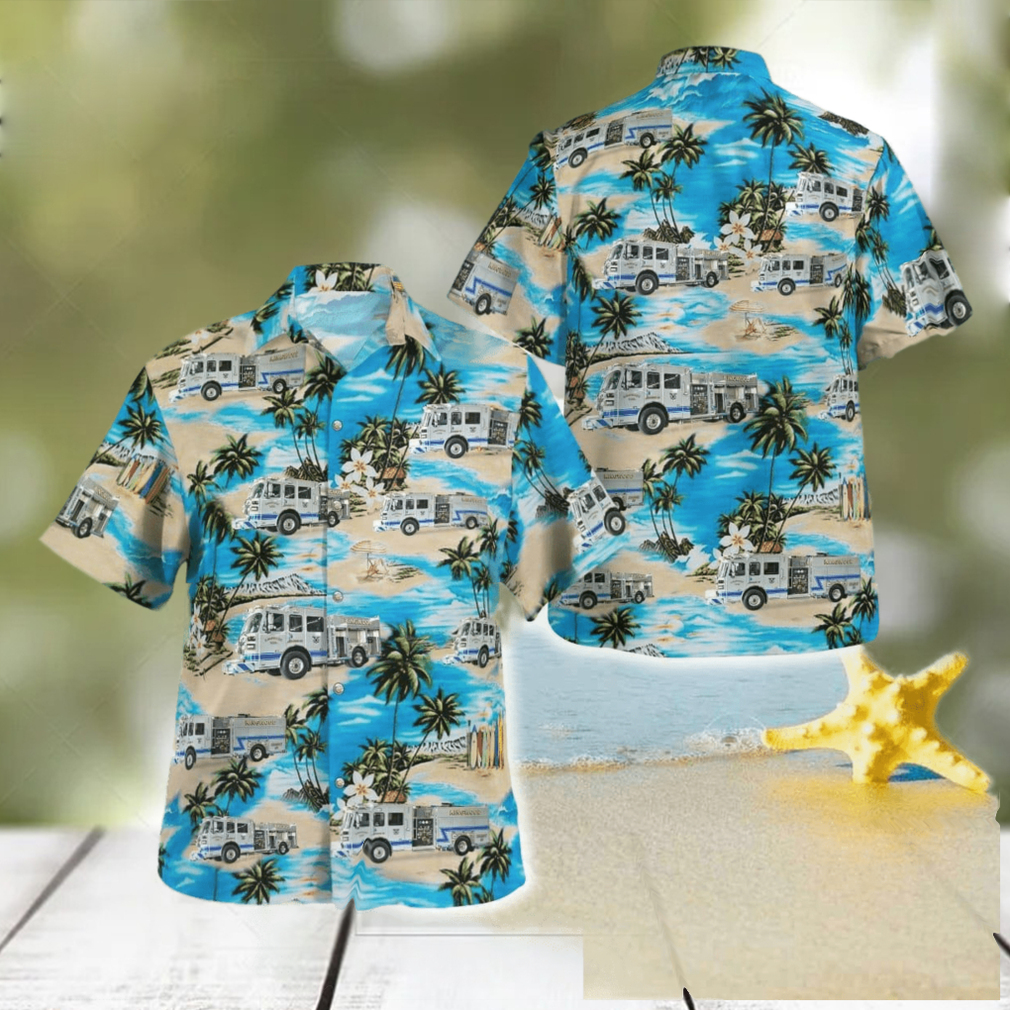 Kingwood Volunteer Fire Department Hawaiian Shirt Kingwood Volunteer Fire Department Hawaiian Shirt
