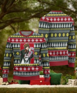 Kira Yamato Anime Ugly Christmas Sweater Custom Gundam Xmas Gift