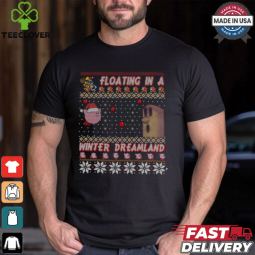 Kirby Ugly Christmas Sweater, Pink Kirby Christmas Shirt