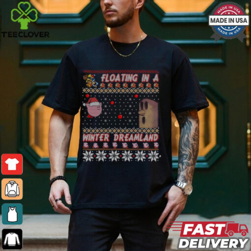 Kirby Ugly Christmas Sweater, Pink Kirby Christmas Shirt