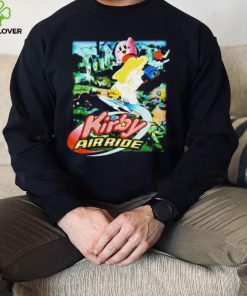 Kirby air ride cartoon hoodie, sweater, longsleeve, shirt v-neck, t-shirt