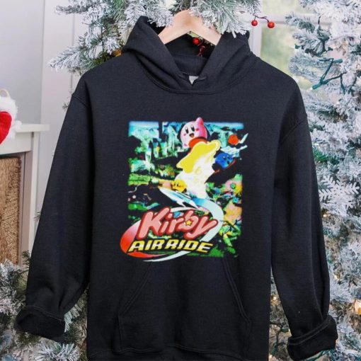 Kirby air ride cartoon hoodie, sweater, longsleeve, shirt v-neck, t-shirt