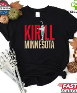 Kirill Kaprizov Minnesota Wild Hockey letter star shirt