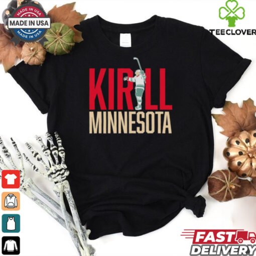 Kirill Kaprizov Minnesota Wild Hockey letter star shirt