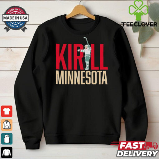 Kirill Kaprizov Minnesota Wild Hockey letter star shirt