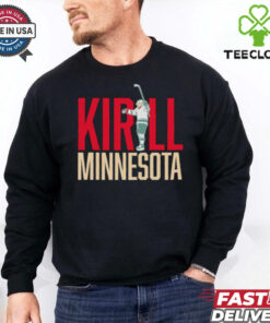 Kirill Kaprizov Minnesota Wild Hockey letter star shirt